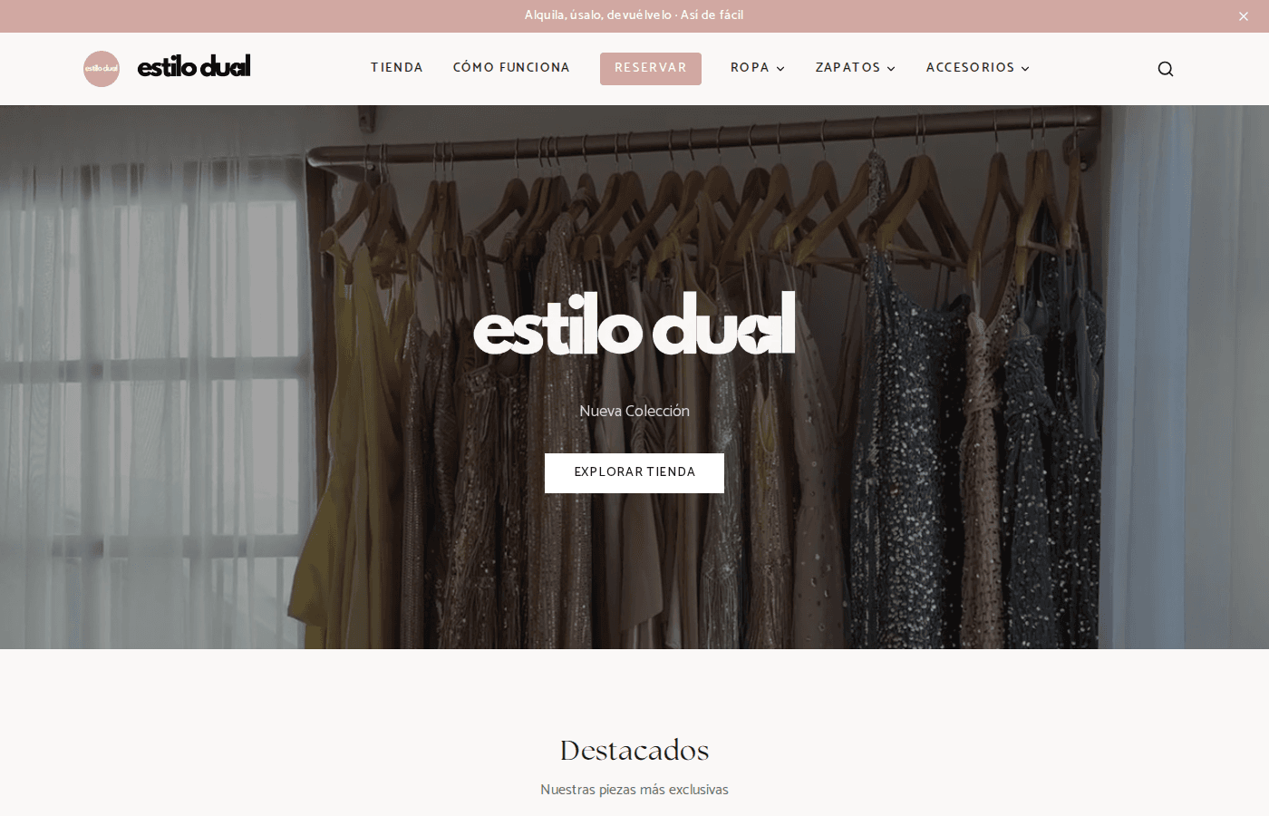 EstiloDual - Fashion Rental Platform