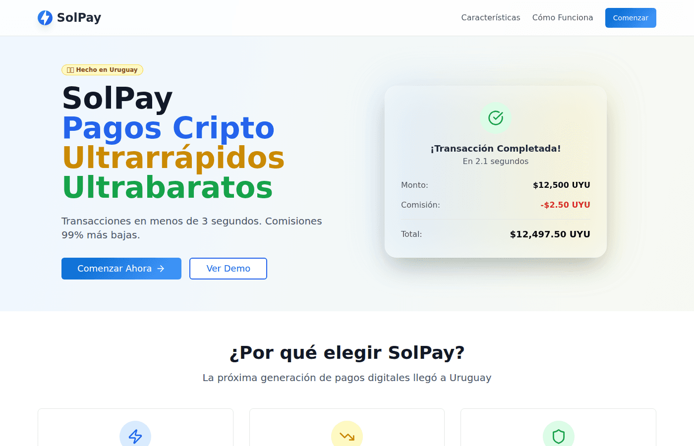 SolPay - Crypto Payment Platform